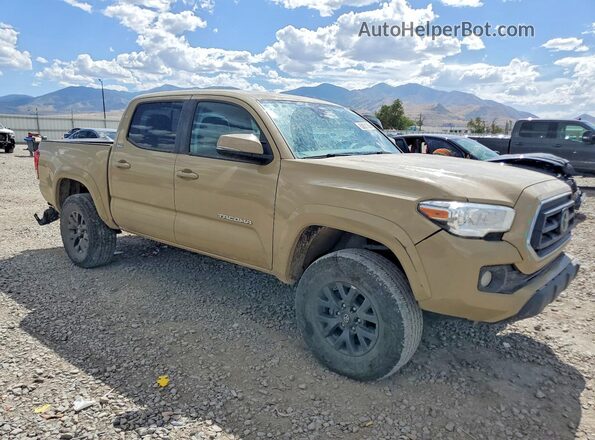 3TMCZ5AN7LM303840 2020 TOYOTA TACOMA Tan Առջևի աջ