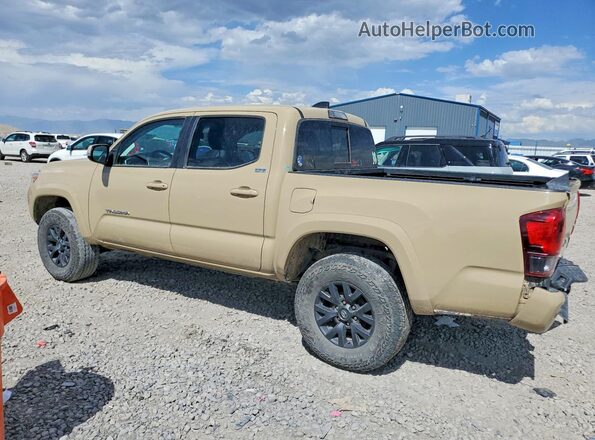 3TMCZ5AN7LM303840 2020 TOYOTA TACOMA Tan Հետևի ձախ