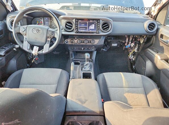 3TMCZ5AN8LM347720 2020 TOYOTA TACOMA Gray Առջևի վահանակի տեսք