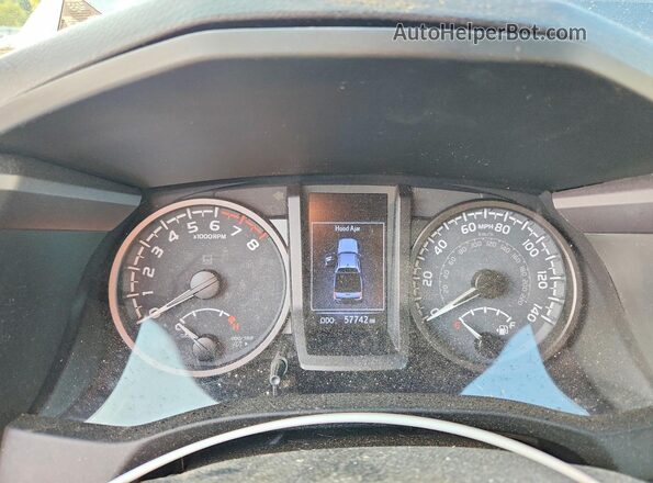 3TMCZ5AN8LM347720 2020 TOYOTA TACOMA Gray Սարքավորումների վահանակի տեսք