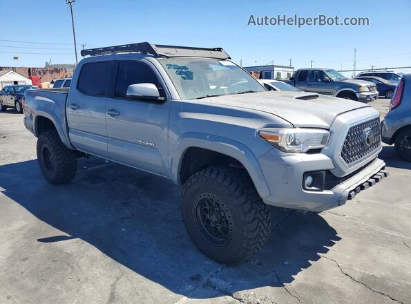 3TMCZ5AN9JM148706 2018 TOYOTA TACOMA Gray Przód prawy