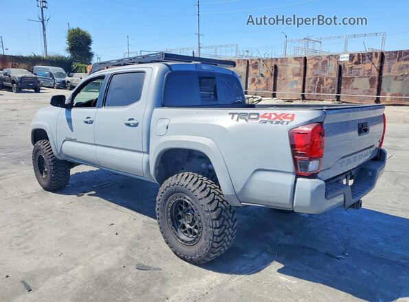 3TMCZ5AN9JM148706 2018 TOYOTA TACOMA Gray Tył lewy