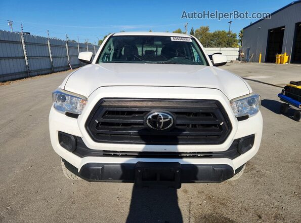 3TMCZ5AN9MM387936 2021 TOYOTA TACOMA Белый Вид спереди