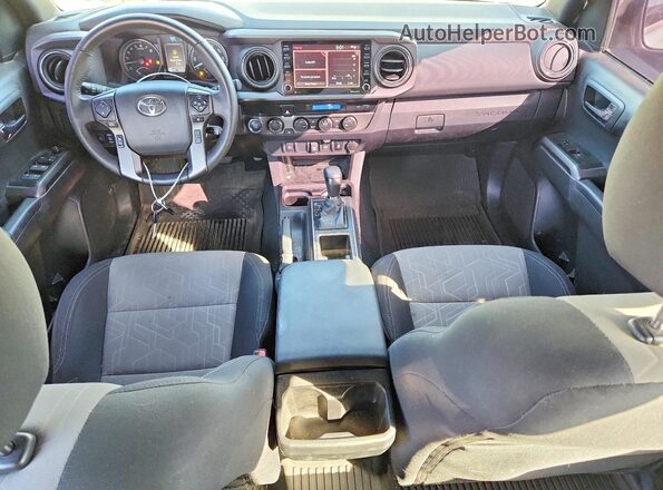 3TMCZ5AN9PM624042 2023 TOYOTA TACOMA Gray Առջևի վահանակի տեսք