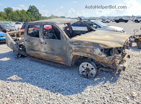 3TMCZ5ANXJM143787 2018 TOYOTA TACOMA Пожар Передняя правая четверть