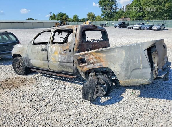 3TMCZ5ANXJM143787 2018 TOYOTA TACOMA Пожар Задняя левая четверть
