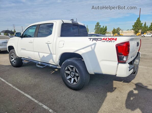 3TMCZ5ANXKM260853 2019 TOYOTA TACOMA White Հետևի ձախ