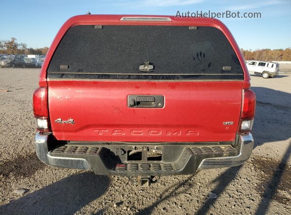 3TMDZ5BN0JM043815 2018 TOYOTA TACOMA Red Հետևի տեսք