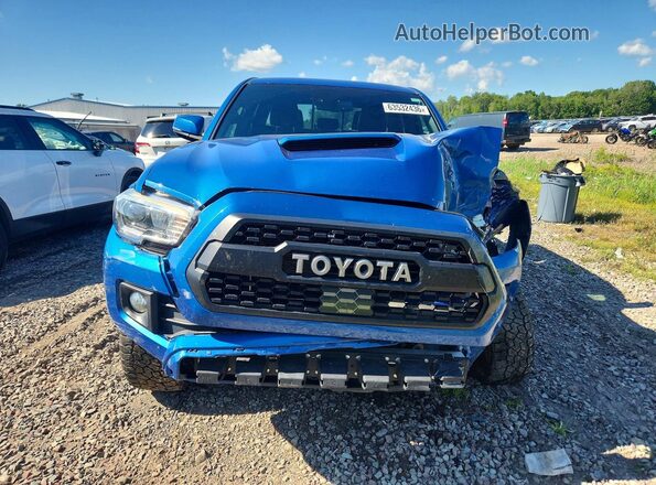 3TMDZ5BN0JM052367 2018 TOYOTA TACOMA Blue Դիմացի տեսք