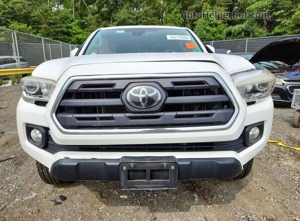 3TMDZ5BN1JM045850 2018 TOYOTA TACOMA Белый Вид спереди