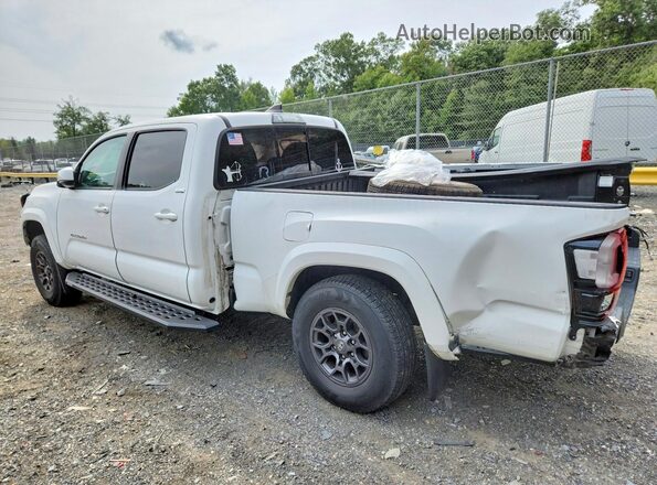 3TMDZ5BN1JM045850 2018 TOYOTA TACOMA Белый Задняя левая четверть