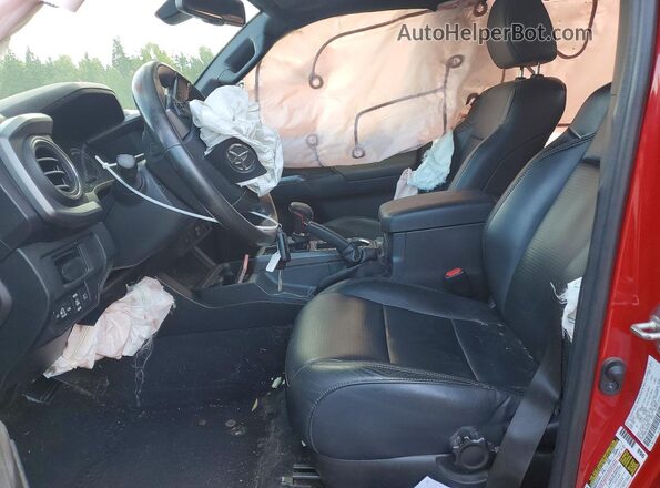 3TMDZ5BN3JM044232 2018 TOYOTA TACOMA Red Սալոնի դիմացի տեսք