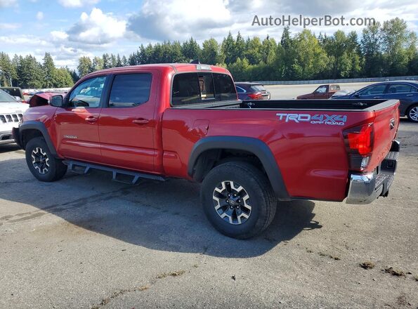3TMDZ5BN3JM044232 2018 TOYOTA TACOMA Red Հետևի ձախ