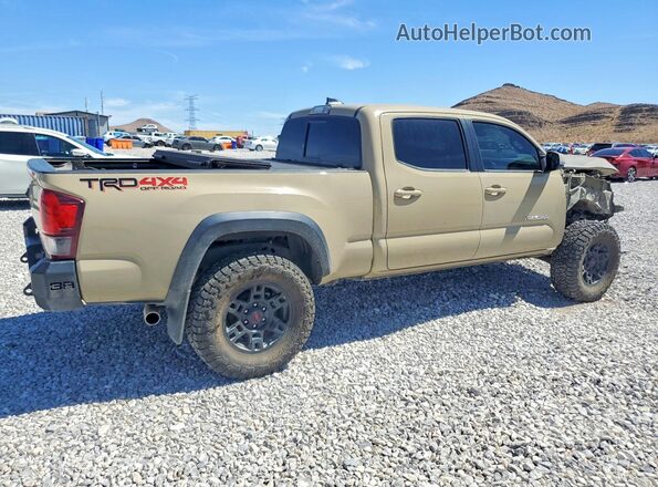 3TMDZ5BN4JM038424 2018 TOYOTA TACOMA Tan უკანა მარჯვენა