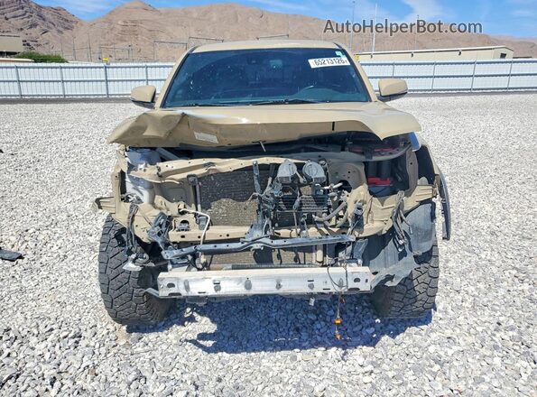 3TMDZ5BN4JM038424 2018 TOYOTA TACOMA Tan წინა ხედი