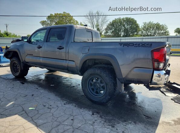 3TMDZ5BN5JM049710 2018 TOYOTA TACOMA Gray უკანა მარცხენა