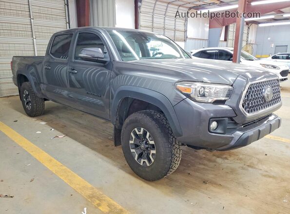 3TMDZ5BN7KM077090 2019 TOYOTA TACOMA Серый Передняя правая четверть