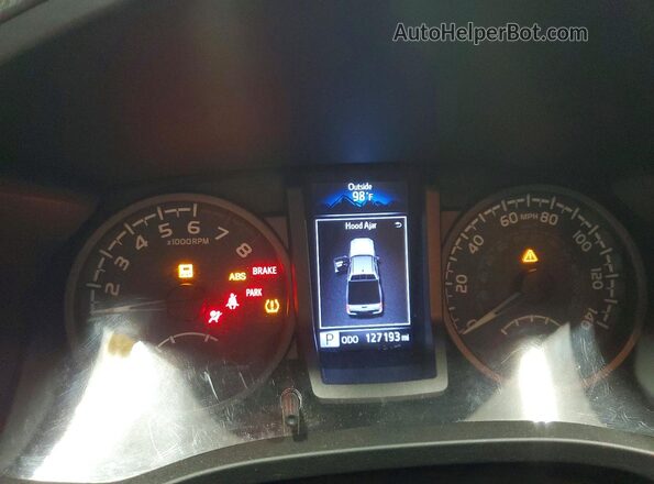 3TMDZ5BN7KM077090 2019 TOYOTA TACOMA Серый Вид щитка приборов