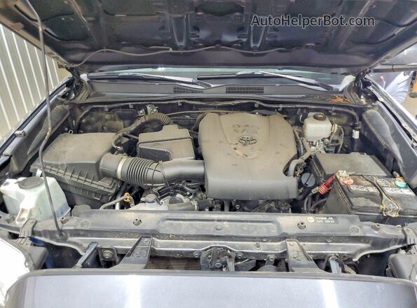 3TMDZ5BN7KM077090 2019 TOYOTA TACOMA Серый Вид задней части салона