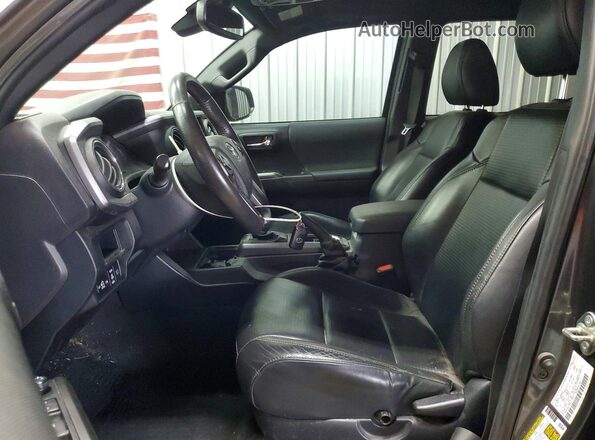 3TMDZ5BN7KM077090 2019 TOYOTA TACOMA Серый Вид салона спереди