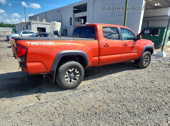 3TMDZ5BN9JM052920 2018 TOYOTA TACOMA Красный Задняя правая четверть