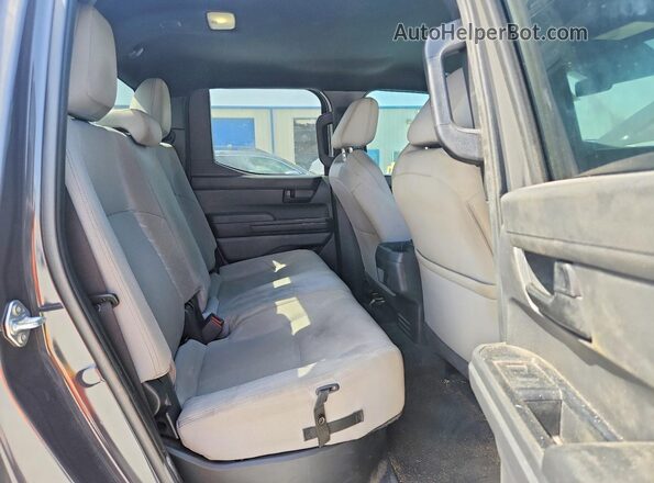3TMKB5FN3SM042018 2025 TOYOTA TACOMA Gray Rear seats view