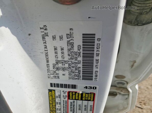 3TMKB5FN4RM007790 2024 TOYOTA TACOMA Белый Вид подкапотного пространства