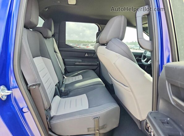 3TMKB5FN9SM044937 2025 TOYOTA TACOMA Blue Rear seats view