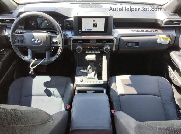 3TMKB5FNXSM031114 2025 TOYOTA TACOMA Silver Вид панелі приладів