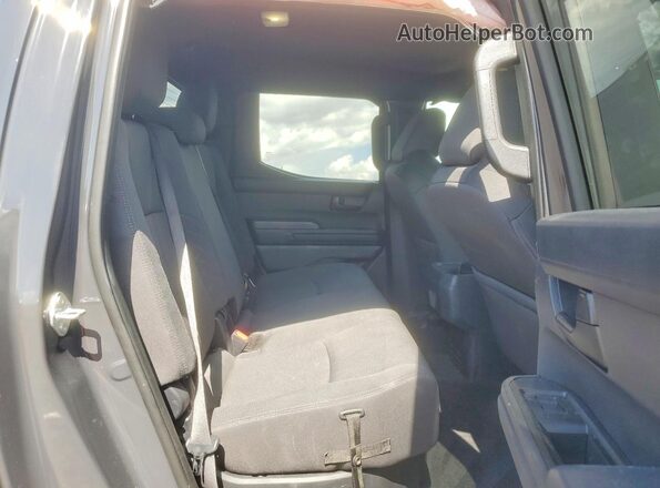 3TMKB5FNXTM055172 2026 TOYOTA TACOMA Gray Rear seats view