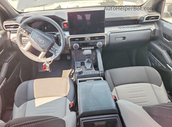 3TMLB5JN2TM212978 2026 TOYOTA TACOMA Charcoal Widok deski rozdzielczej