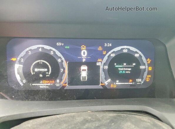 3TMLB5JN5RM064236 2024 TOYOTA TACOMA Blue Widok zestawu wskaźników