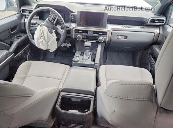 3TMLB5JN9SM189407 2025 TOYOTA TACOMA White Առջևի վահանակի տեսք