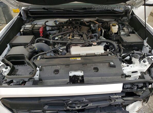 3TMLB5JNXSM103649 2025 TOYOTA TACOMA White Widok wnętrza z tyłu