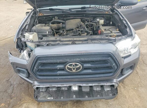 3TYAX5GN3MT031362 2021 TOYOTA TACOMA Gray Սալոնի հետևի տեսք