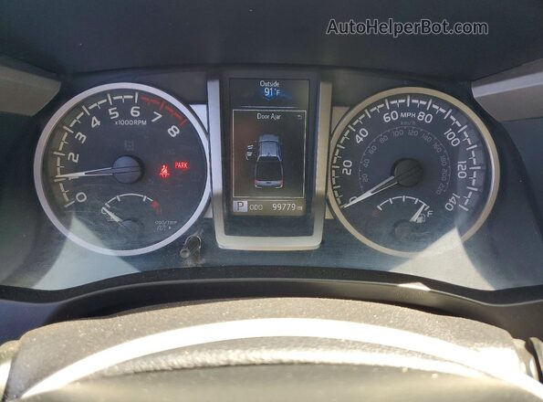 3TYCZ5AN1MT046471 2021 TOYOTA TACOMA Черный Вид щитка приборов