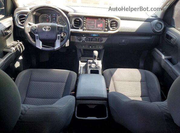 3TYCZ5AN1MT046471 2021 TOYOTA TACOMA Черный Вид панели приборов