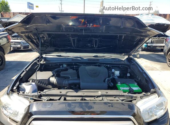3TYCZ5AN1MT046471 2021 TOYOTA TACOMA Черный Вид задней части салона