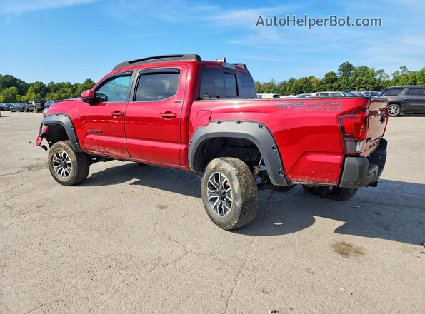 3TYCZ5AN2MT052991 2021 TOYOTA TACOMA Red Tył lewy