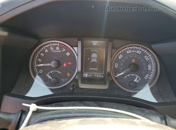 3TYCZ5AN3MT026898 2021 TOYOTA TACOMA Черный Вид щитка приборов
