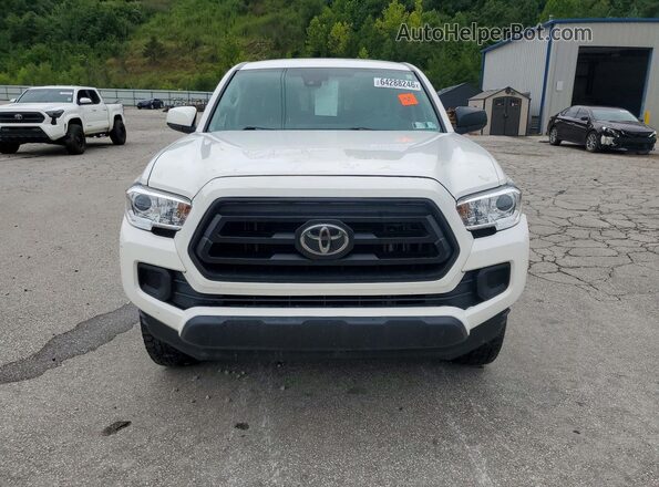 3TYCZ5AN8NT084751 2022 TOYOTA TACOMA White Вид спереду