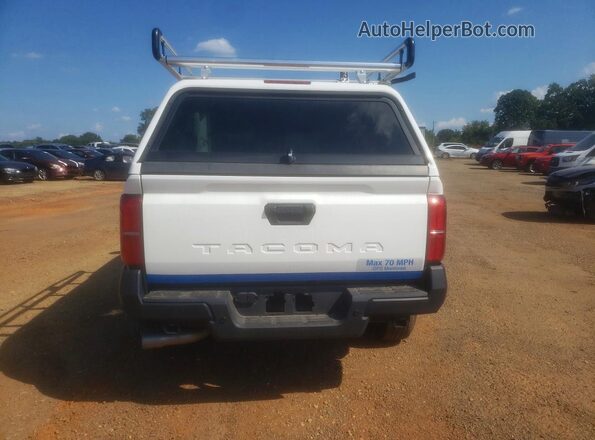 3TYJDAHN0ST030280 2025 TOYOTA TACOMA White Vista trasera
