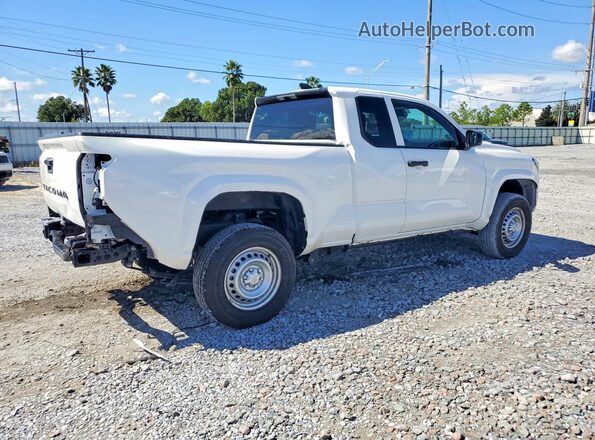 3TYJDAHN2ST021709 2025 TOYOTA TACOMA White Задня права чверть