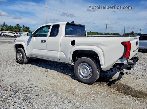 3TYJDAHN2ST021709 2025 TOYOTA TACOMA White Задня ліва чверть