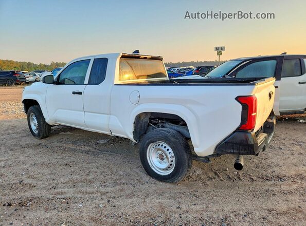 3TYJDAHN9ST033632 2025 TOYOTA TACOMA White უკანა მარცხენა