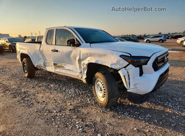 3TYJDAHN9ST033632 2025 TOYOTA TACOMA White წინა მარჯვენა