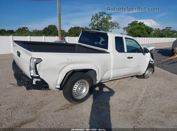 3TYJDAKN0RT002692 2024 TOYOTA TACOMA Белый Задняя правая четверть