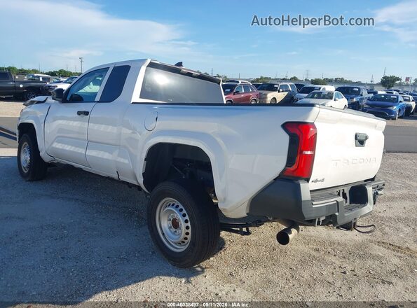 3TYJDAKN0RT002692 2024 TOYOTA TACOMA Белый Задняя левая четверть