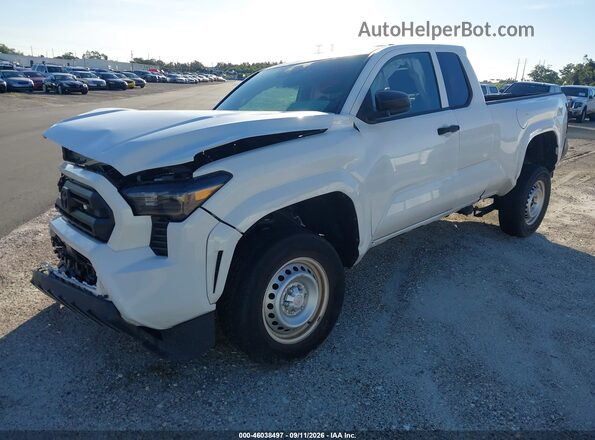 3TYJDAKN0RT002692 2024 TOYOTA TACOMA Белый Передняя левая четверть