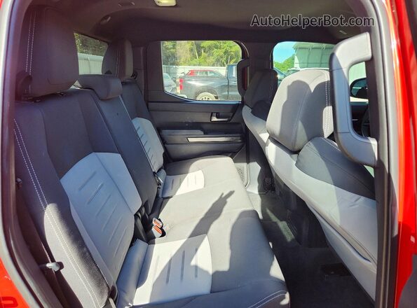 3TYKB5FN0ST026671 2025 TOYOTA TACOMA Red Widok tylnych siedzeń